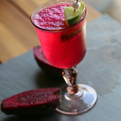Prickly Pear Champagne Punch